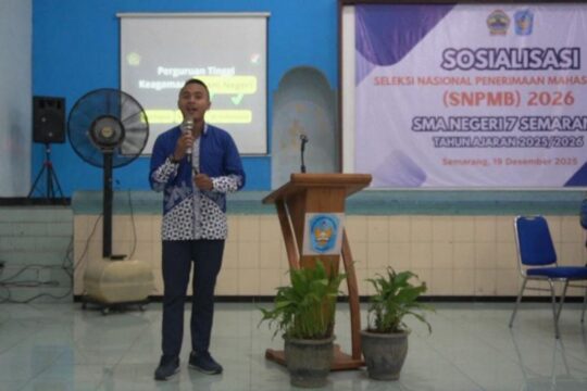 Sosialisasi Jalur PMB PTKIN oleh UIN Walisongo di SMA Negeri 7 Semarang
