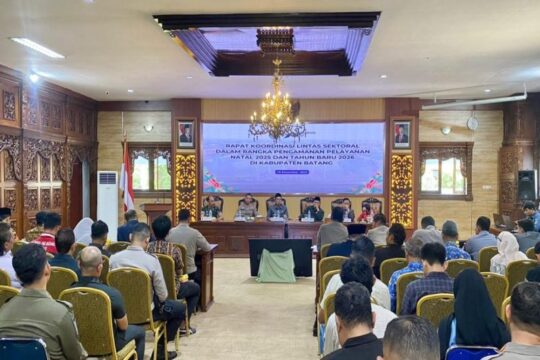 Kesiapsiagaan Pemkab Batang Cegah Bencana Jelang Nataru