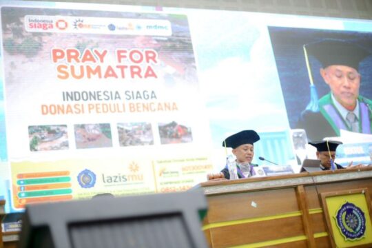 Wisuda UMS: Sinergi Doa dan Aksi Kemanusiaan untuk Korban Banjir Sumatera
