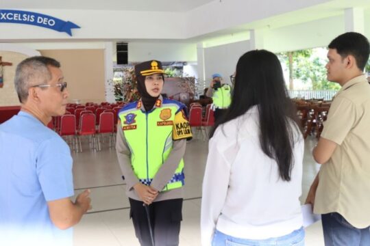 Kapolres Magelang Kota Laksanakan Pengecekan Gereja Menjelang Nataru