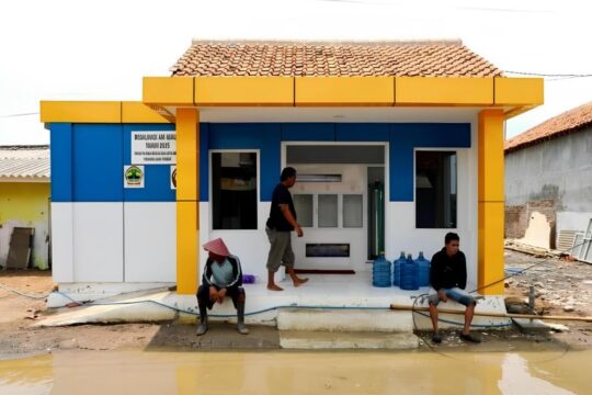 Enam Mesin Desalinasi Air Payau Didirikan di Pantura Jawa Tengah