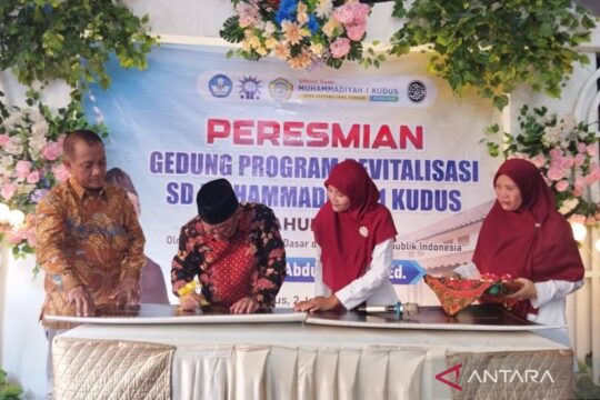 Realisasi Revitalisasi 141 Sekolah di Kudus Tuntas 100 Persen