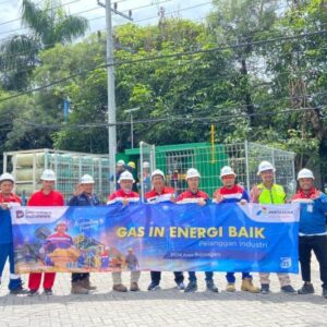 PGN Pasok Gas Bumi ke Bumi Menara Internusa Lamongan