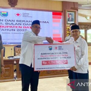 PMI Batang Sukses Menghimpun Bulan Dana Sebesar Rp1,7 Miliar