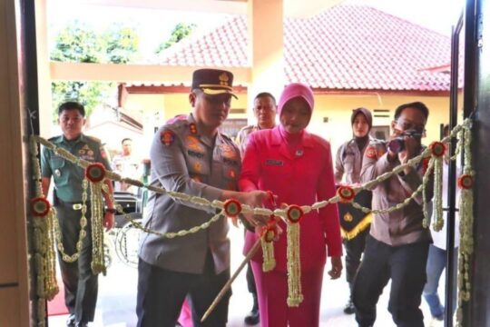 Peresmian Aula Polsek Randudongkal oleh Kapolres Pemalang