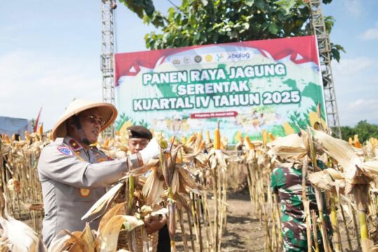 Polda Jateng Komitmen Dalam Program Ketahanan Pangan