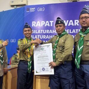 Hizbul Wathan Kafilah Penuntun Moh. Djazman UMS Raih Penghargaan Qabilah PTMA Tergiat 2025