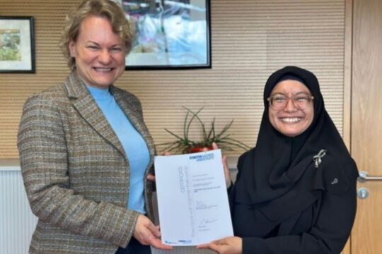 Dosen Sekolah Vokasi Undip Raih Penghargaan dari Universitas di Jerman
