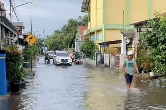 13 Lokasi Terdampak Banjir dan Longsor di Kabupaten Batang