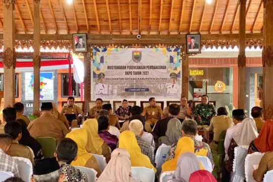 Musrenbang Kecamatan Batang: Fokus Penanggulangan Banjir, Pendidikan, dan Kesehatan