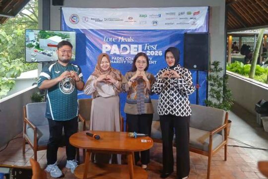 Galang Donasi untuk Pejuang Kanker di Love Heals Padel Fest 2026